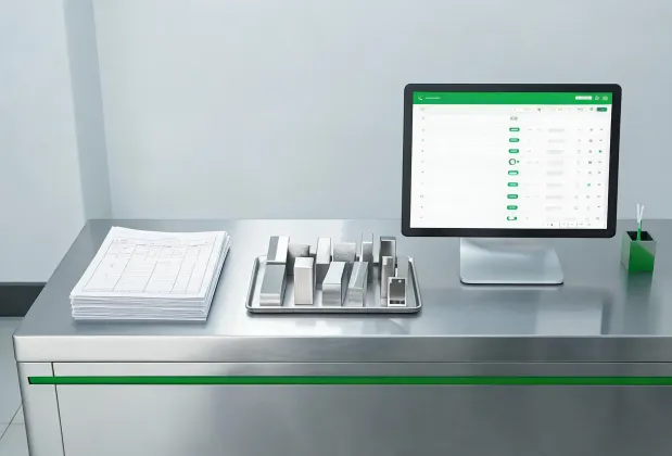 Metal inventory planning desk