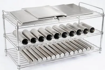 Stainless steel sheet and bar